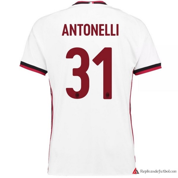 Camiseta Milan Segunda equipación Antonelli 2017-2018